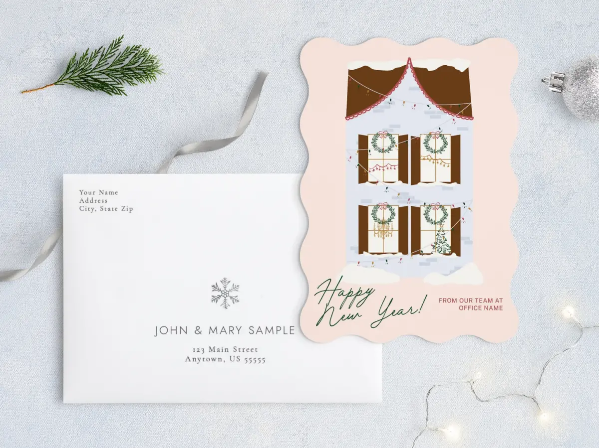 Front with Envelope Design