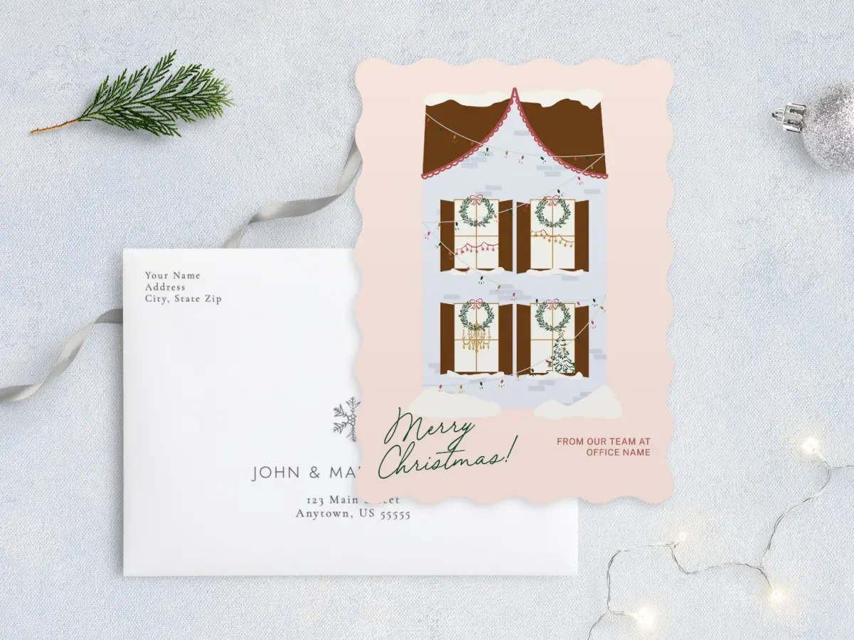 Front with Envelope Design