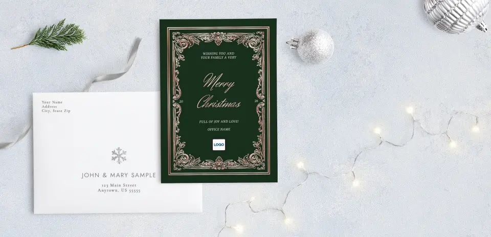 Front with Envelope Design