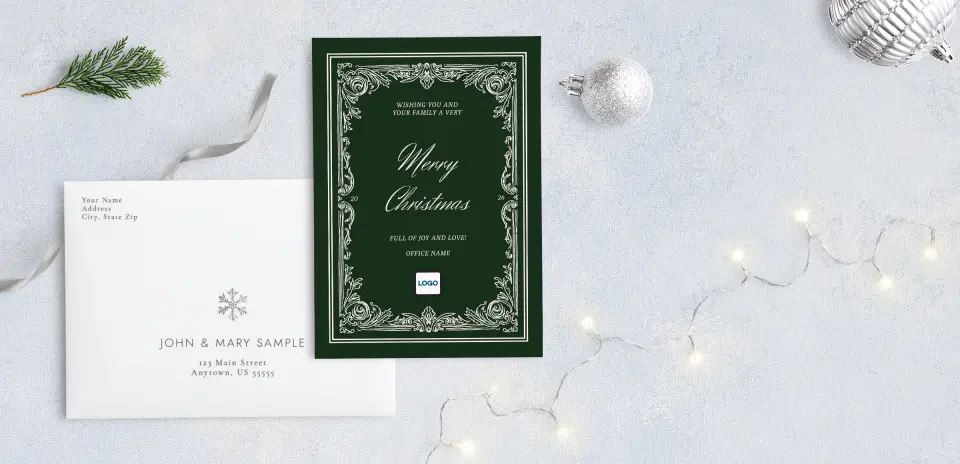 Front with Envelope Design