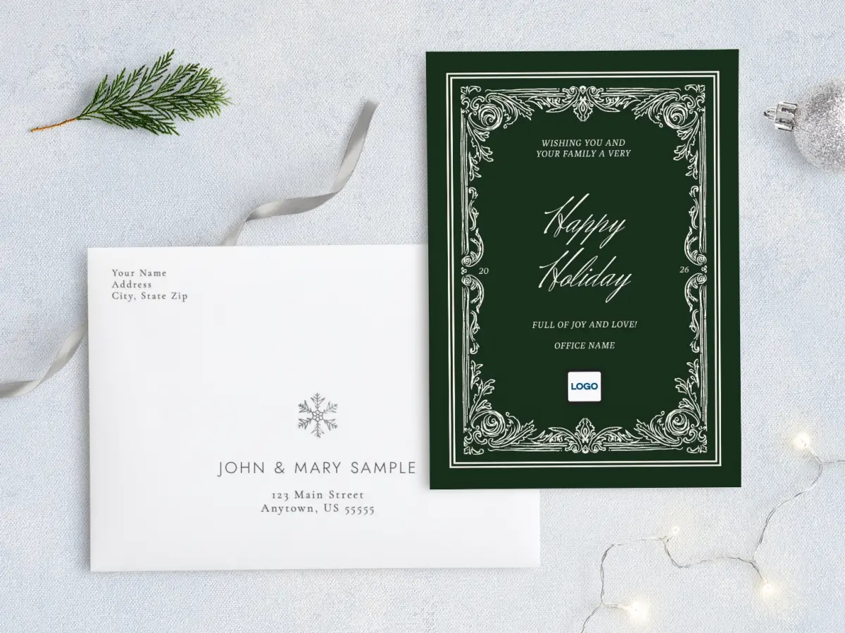 Front with Envelope Design