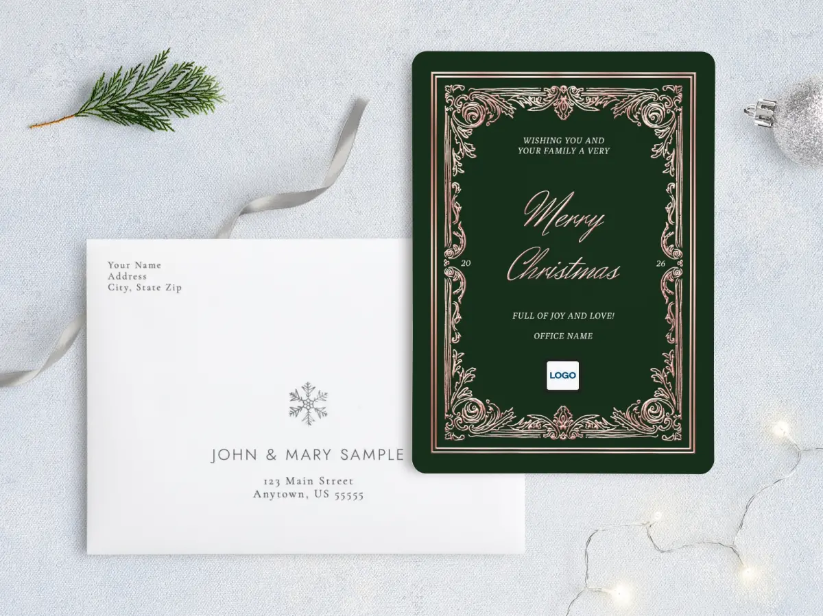 Front with Envelope Design