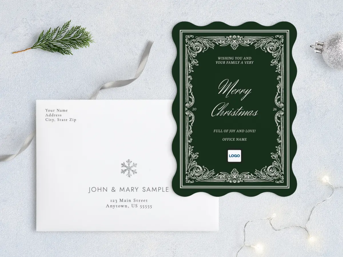 Front with Envelope Design
