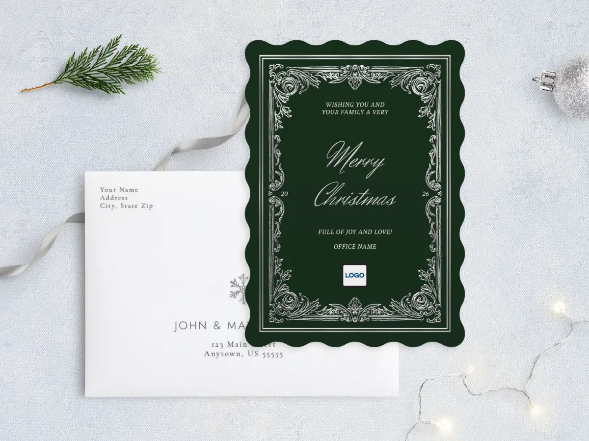 Front with Envelope Design