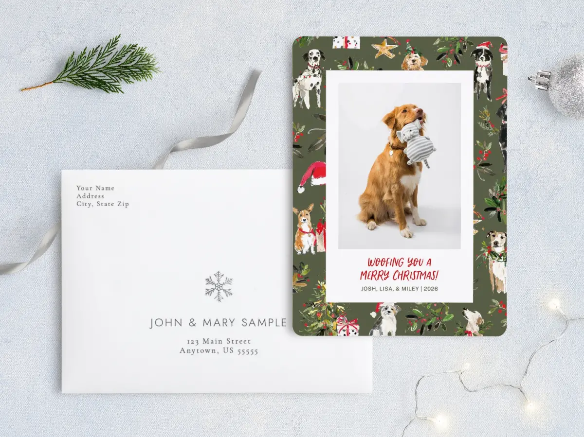 Front with Envelope Design