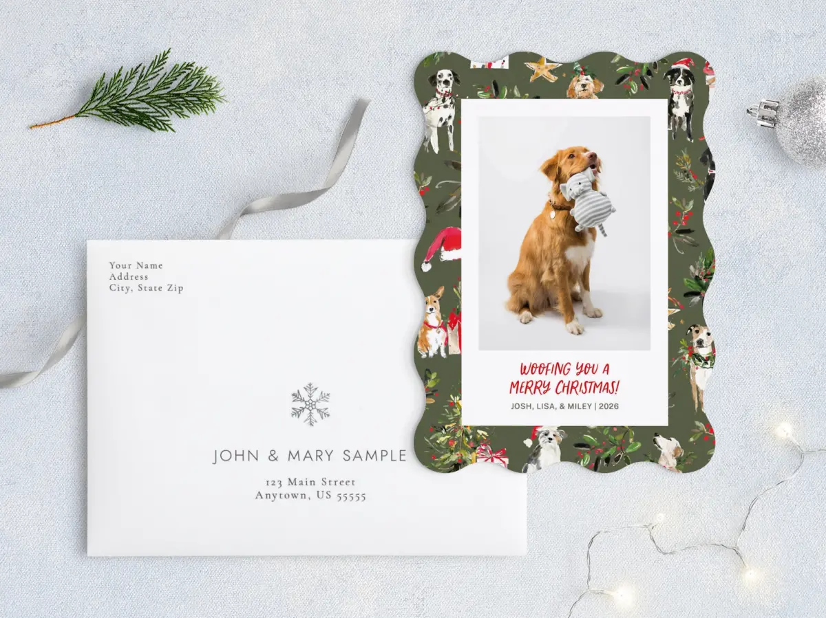 Front with Envelope Design
