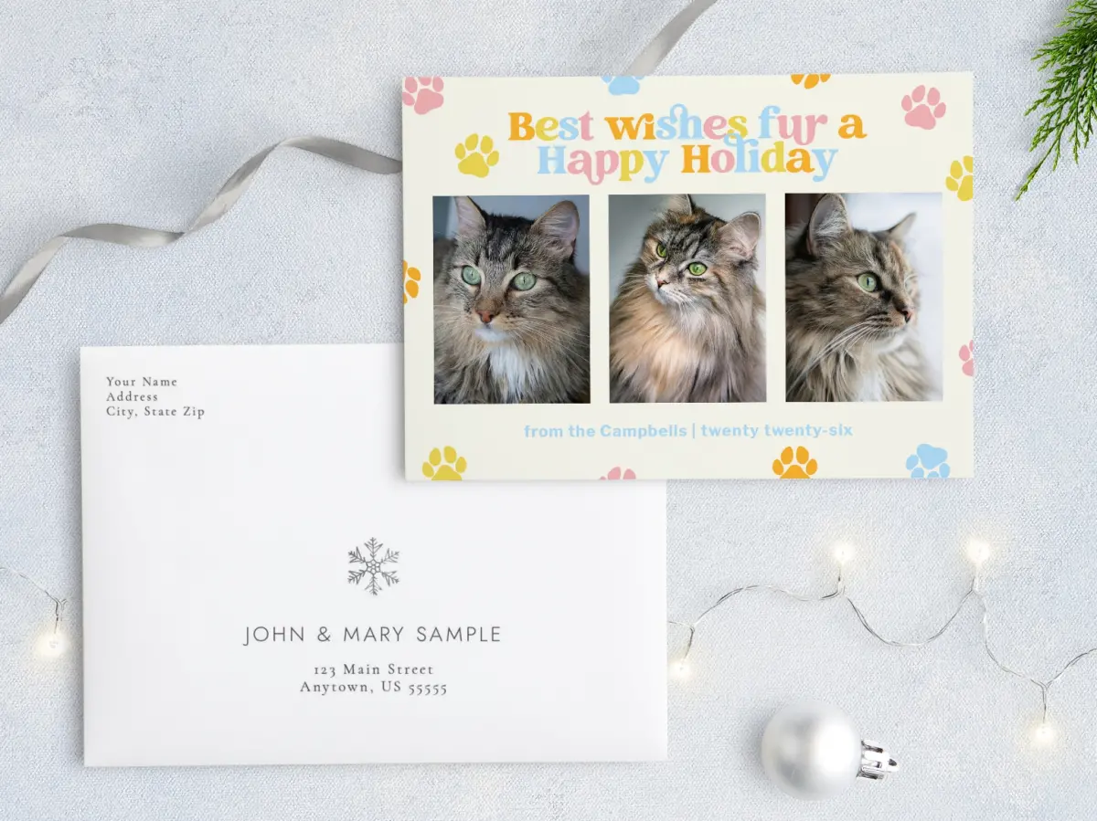 Front with Envelope Design