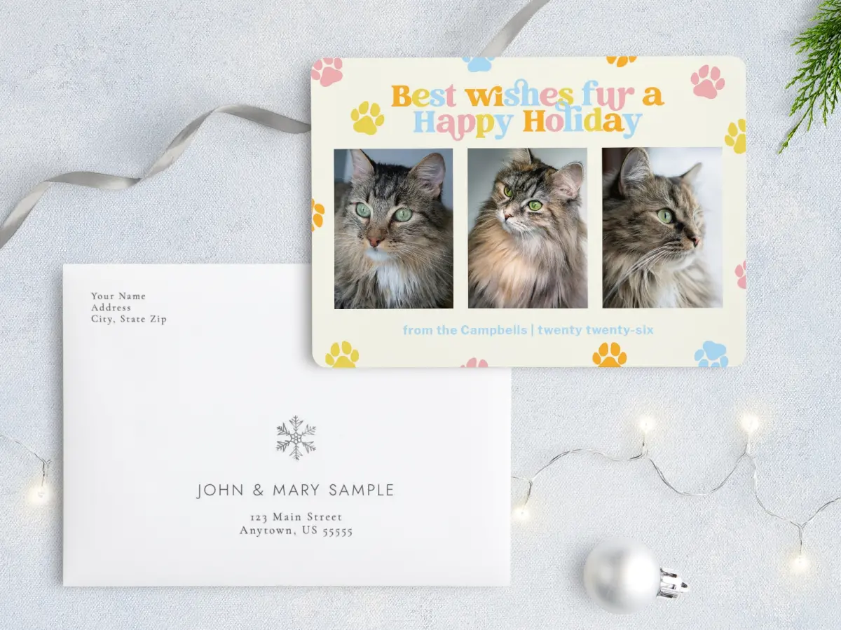 Front with Envelope Design