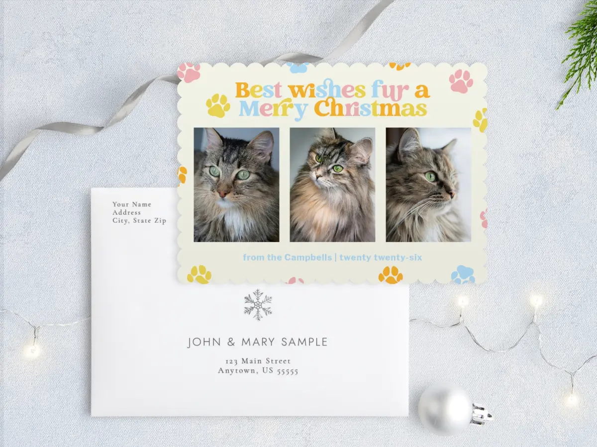 Front with Envelope Design