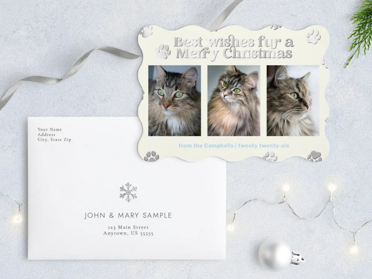 Front with Envelope Design