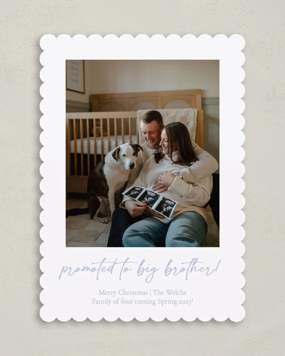 This is a 5" x 7" Christmas Card called Christmas Promotion printed in full color on Premium Smooth paper on Premium Smooth paper on Premium Smooth paper