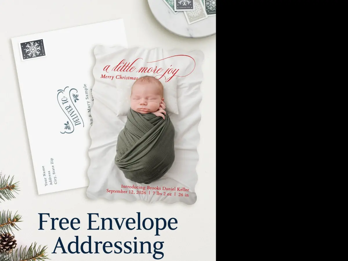 Wavy Christmas Cards