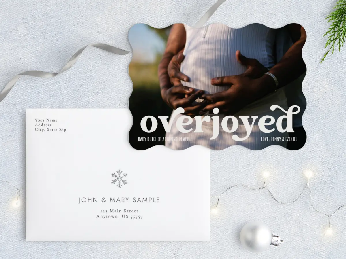 Front with Envelope Design