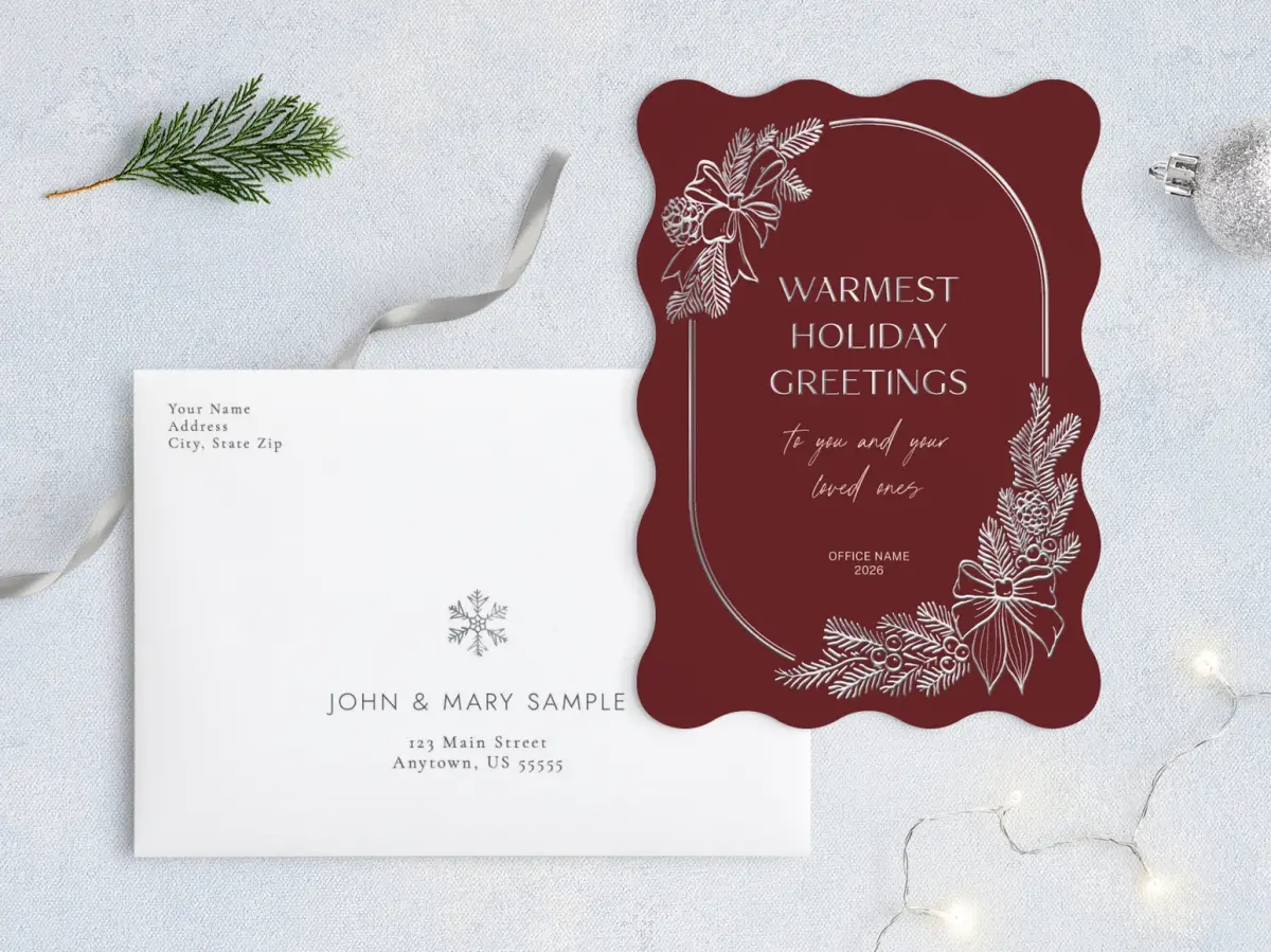 Front with Envelope Design