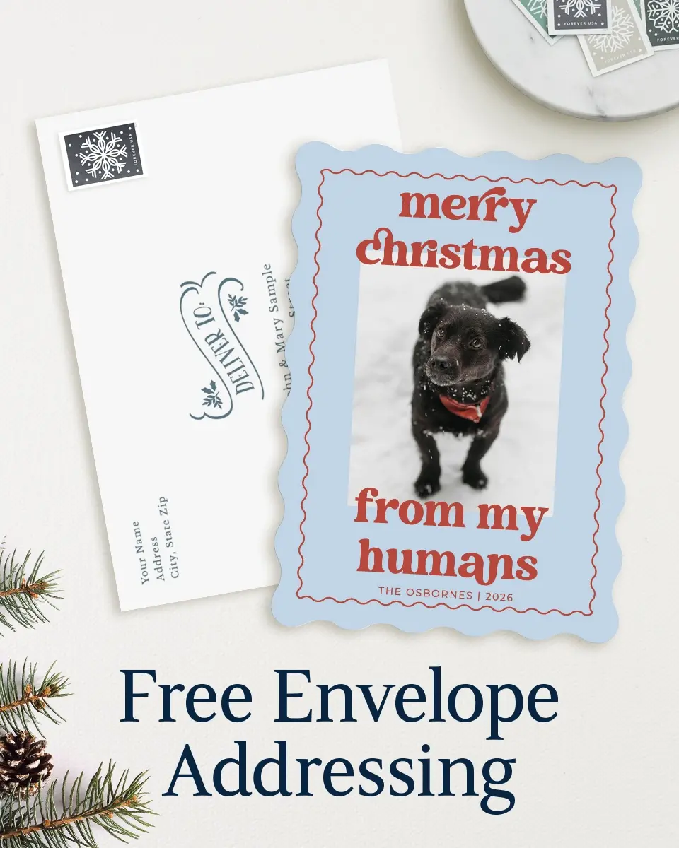 Wavy Christmas Cards