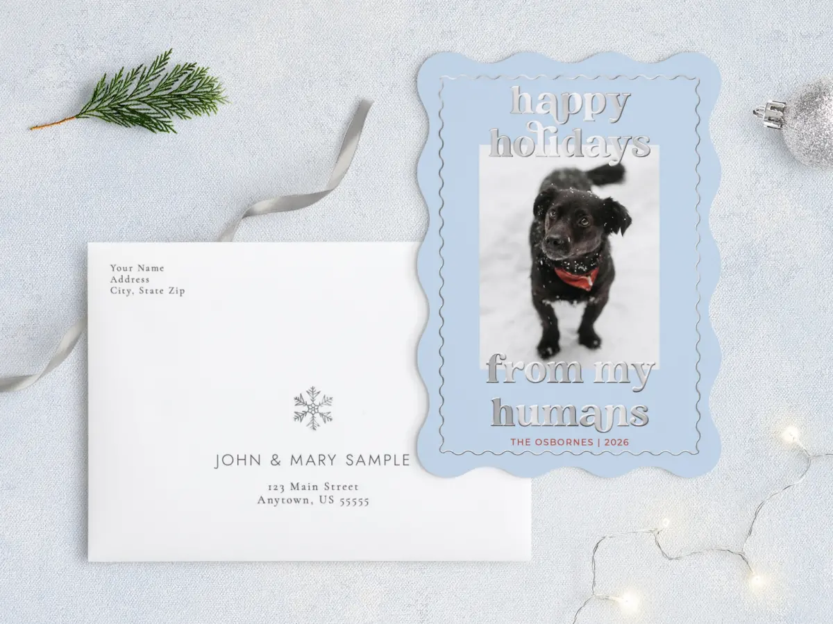Front with Envelope Design