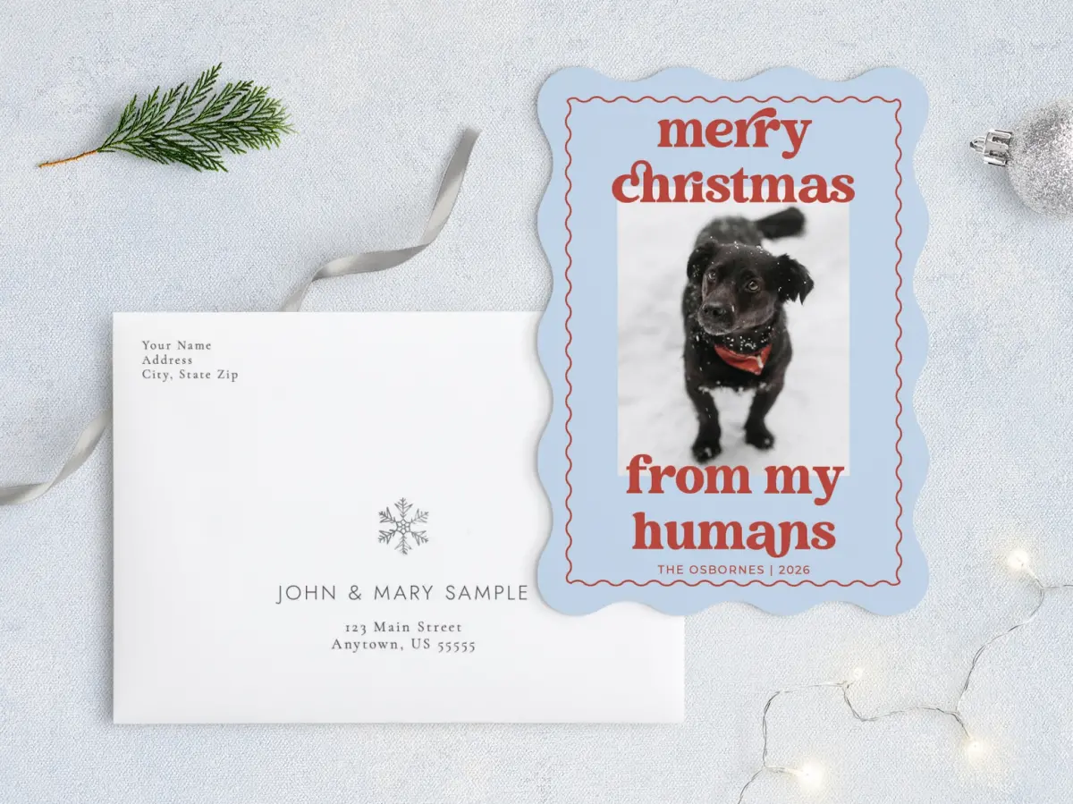 Front with Envelope Design