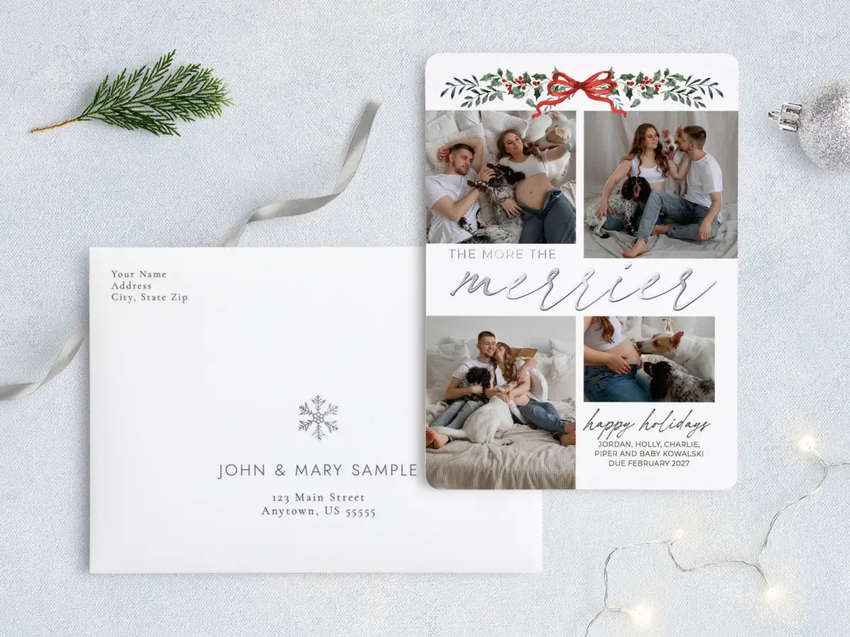 Front with Envelope Design