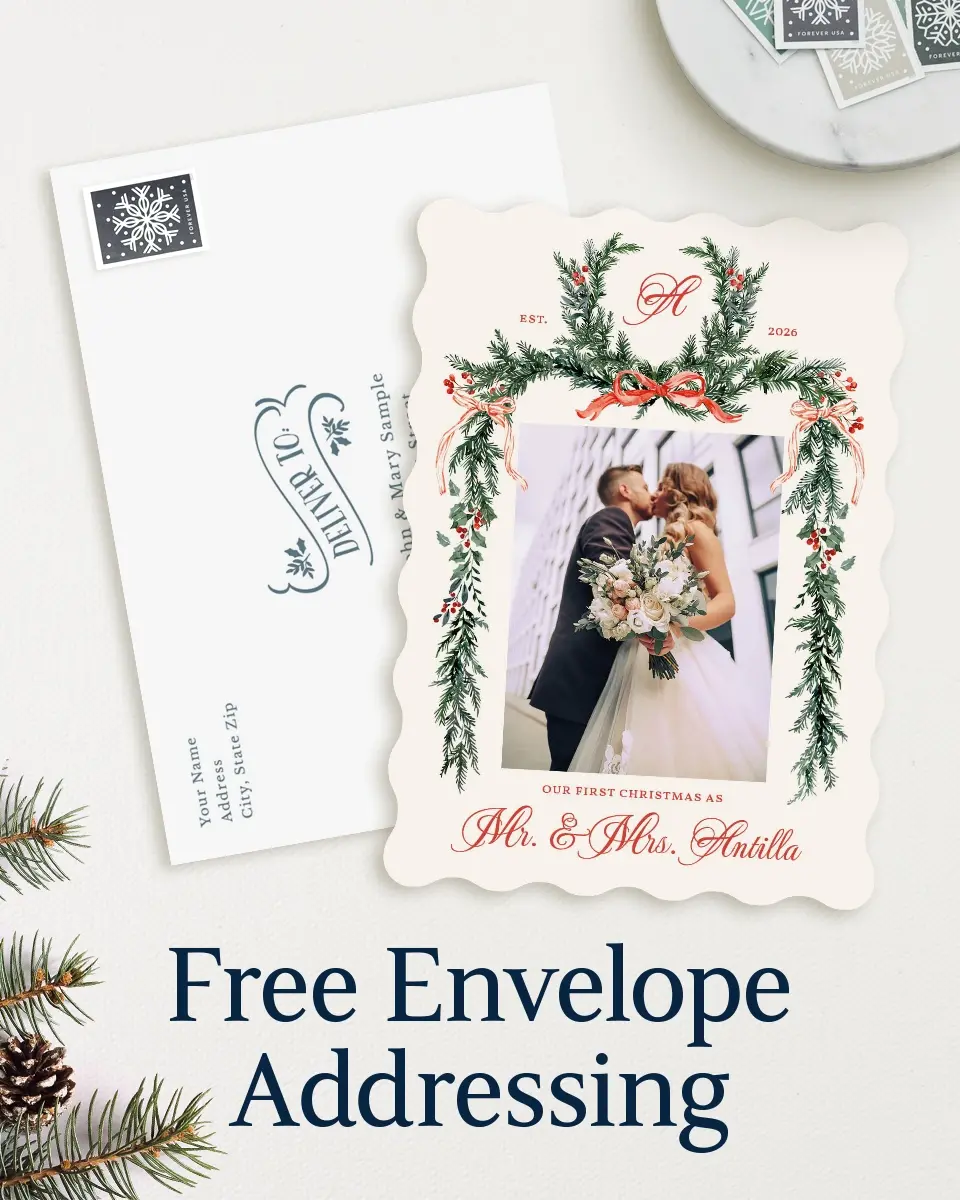 Wavy Christmas Cards