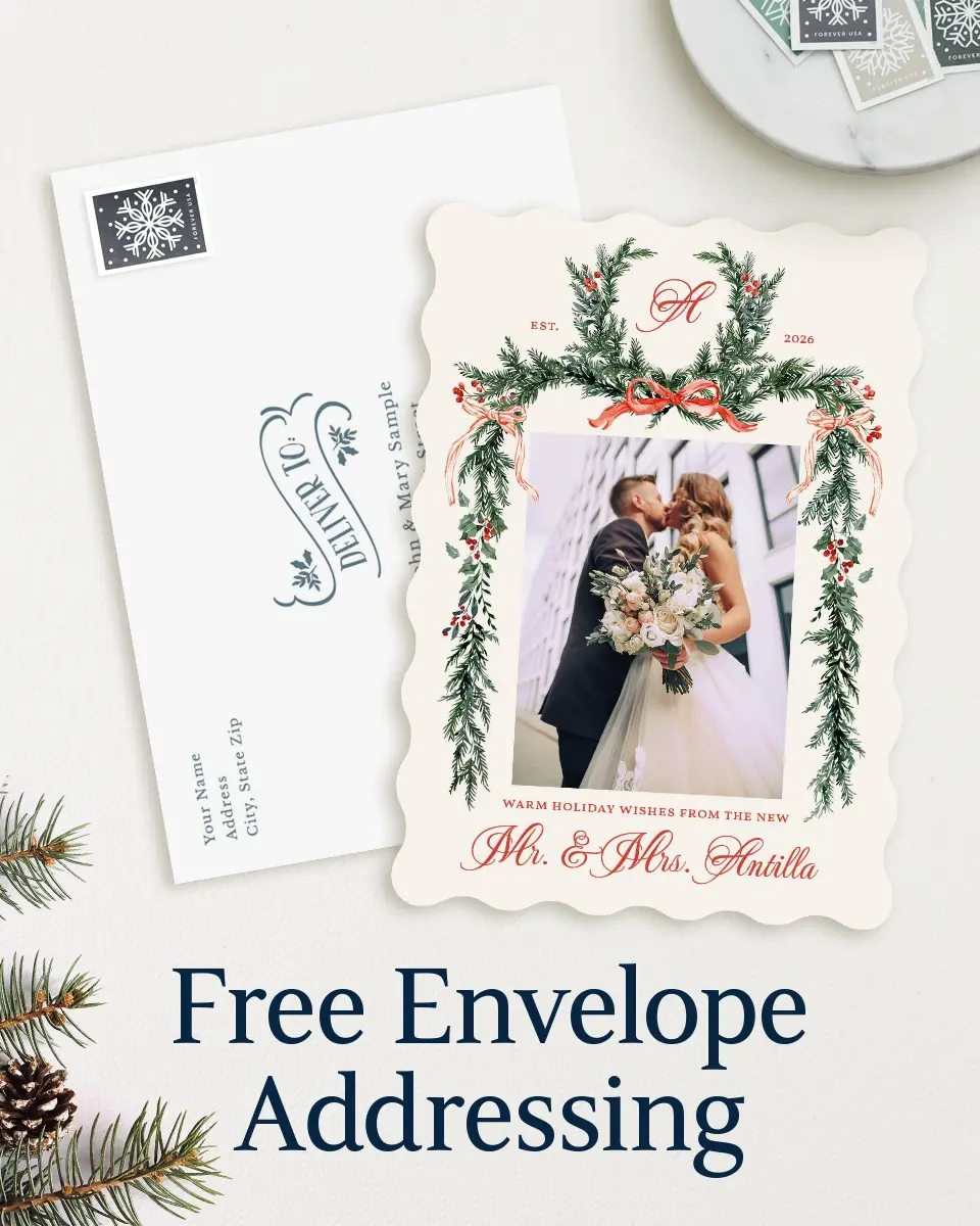 Wavy Christmas Cards