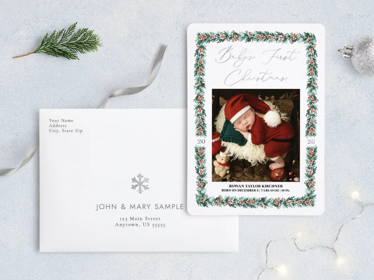 Front with Envelope Design