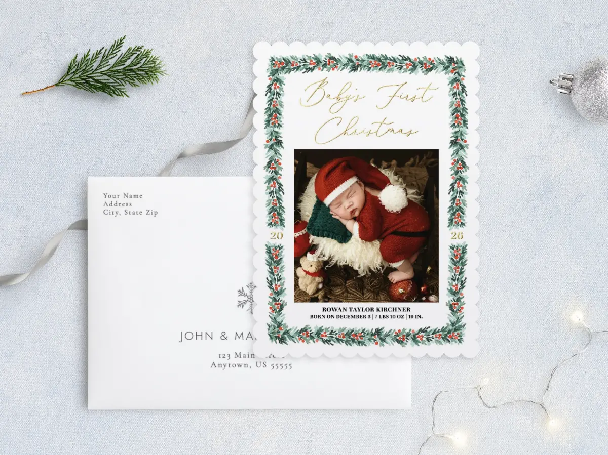 Front with Envelope Design