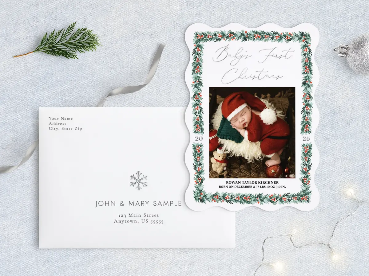 Front with Envelope Design