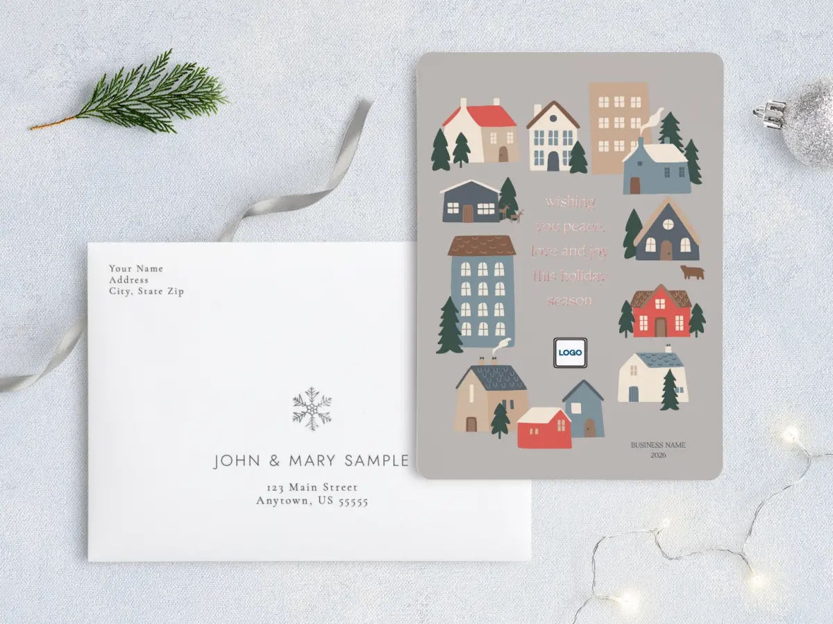 Front with Envelope Design