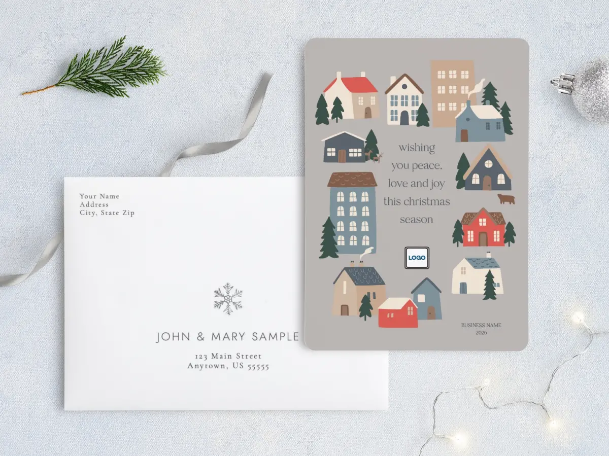 Front with Envelope Design