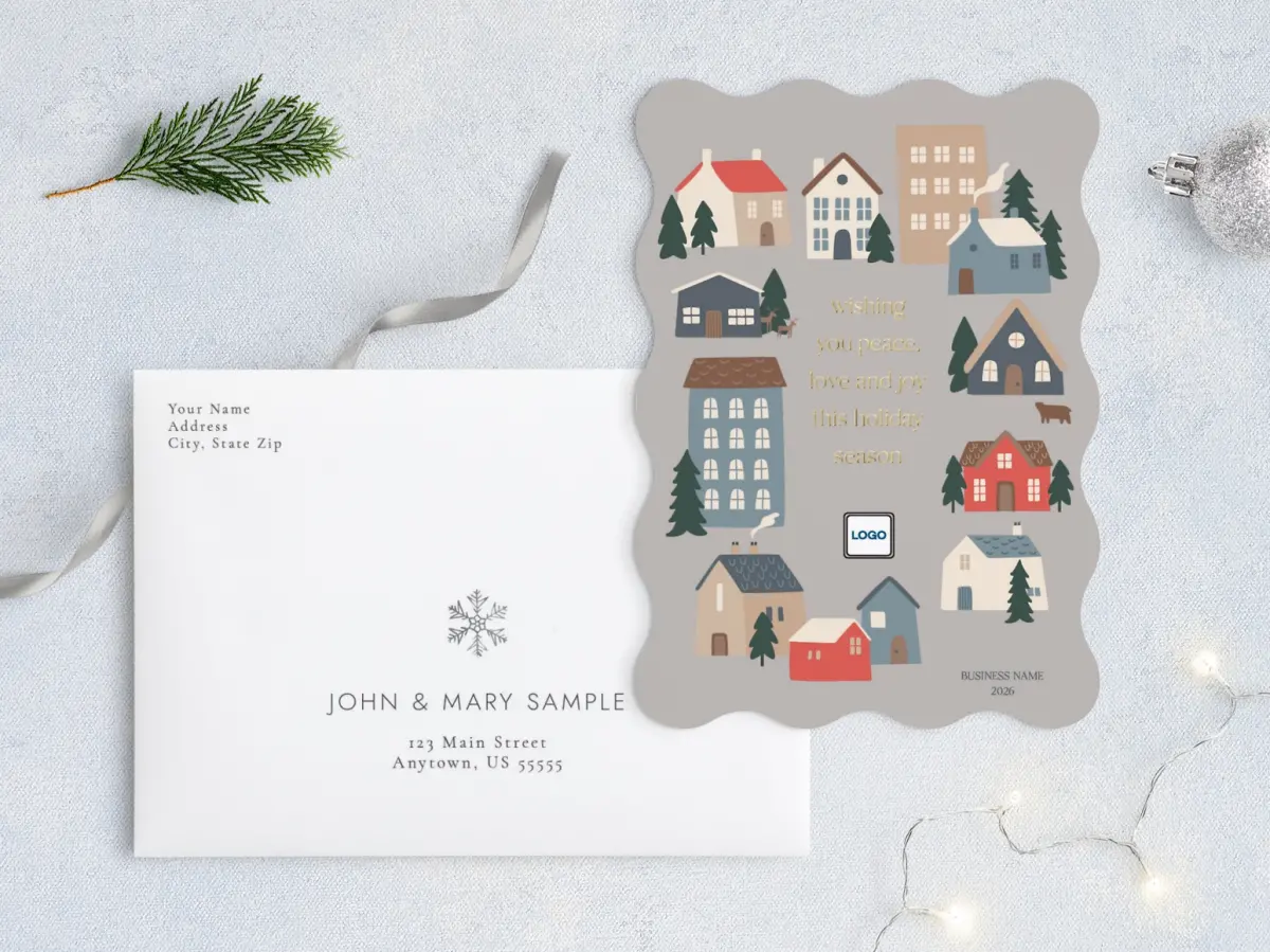 Front with Envelope Design