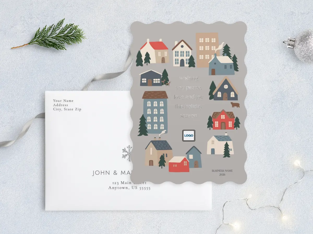 Front with Envelope Design