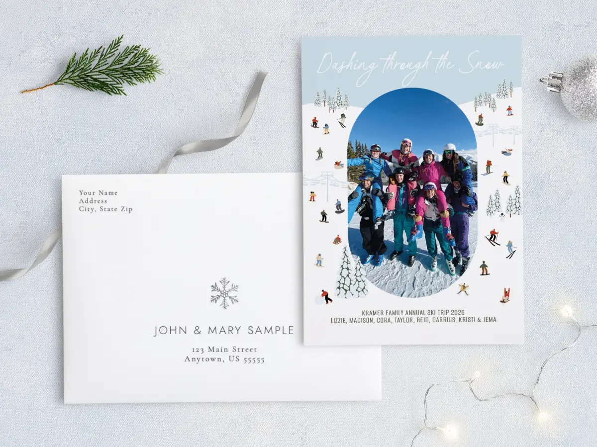Front with Envelope Design