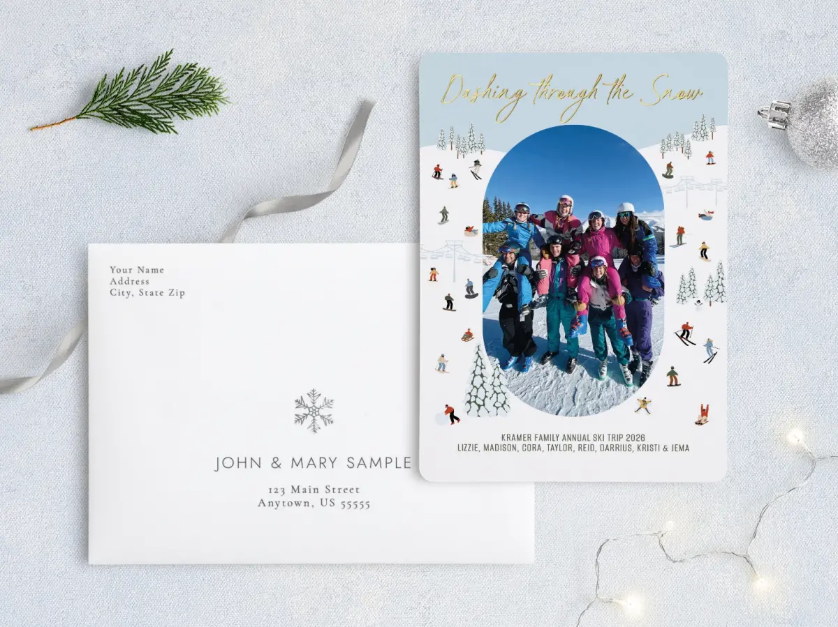 Front with Envelope Design