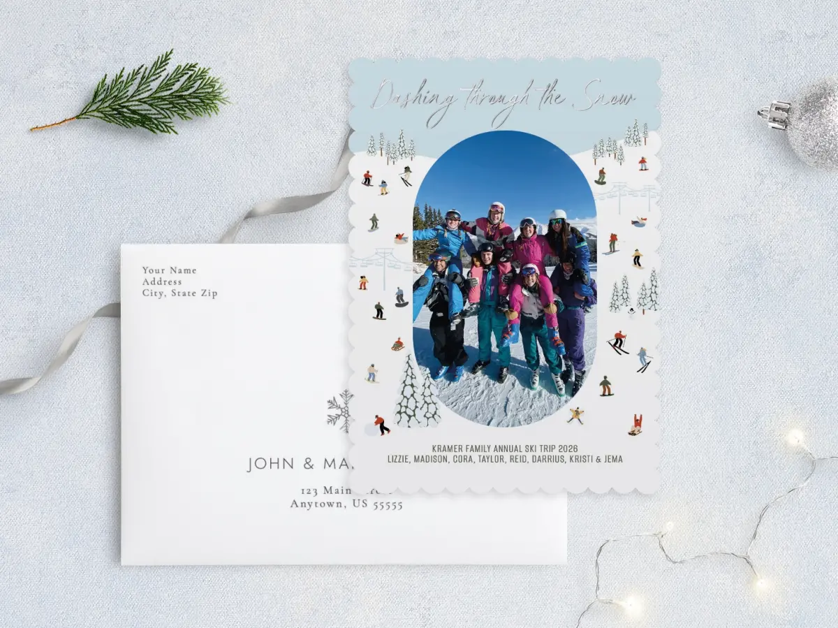 Front with Envelope Design
