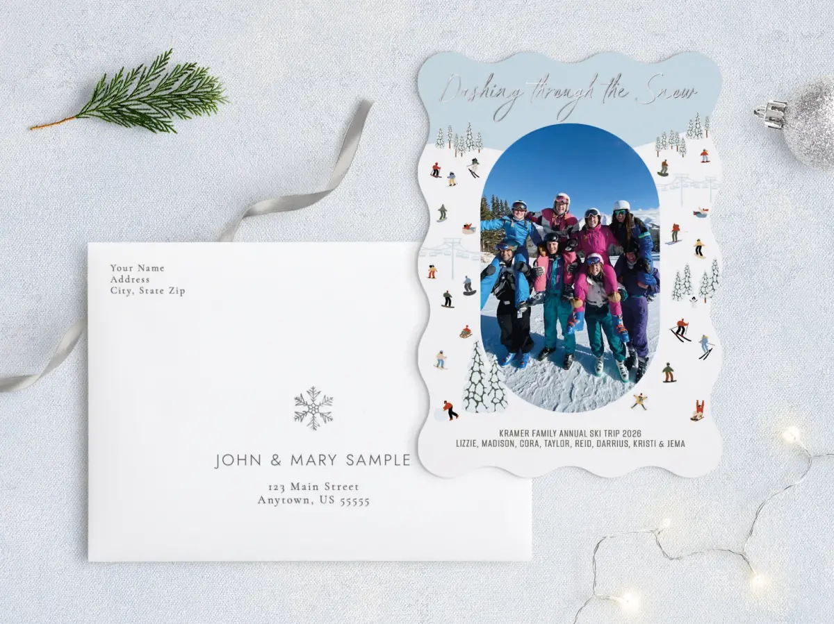 Front with Envelope Design