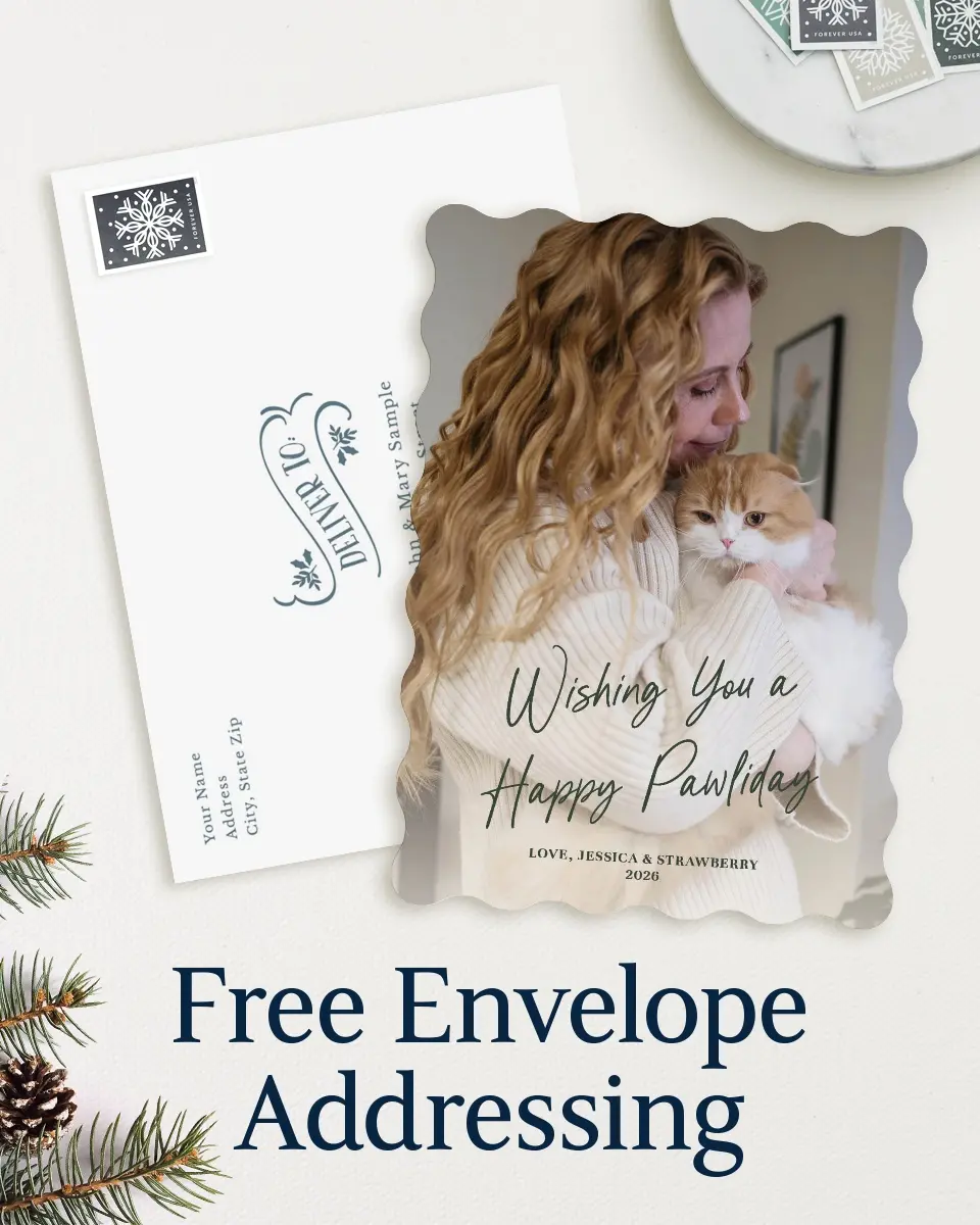 Wavy Christmas Cards