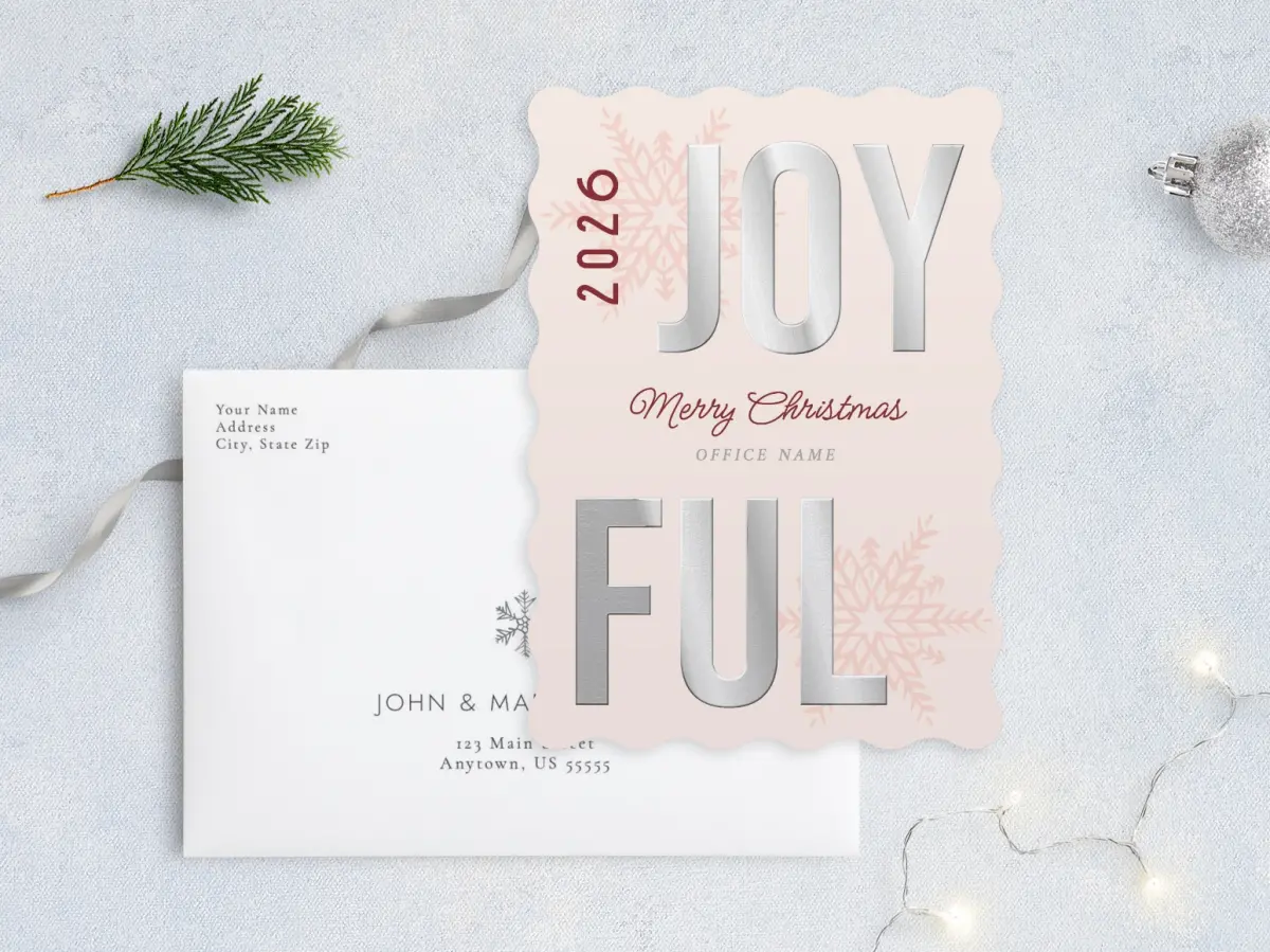 Front with Envelope Design