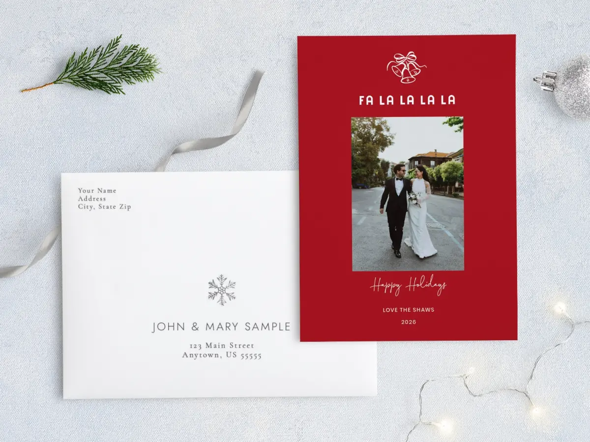 Front with Envelope Design