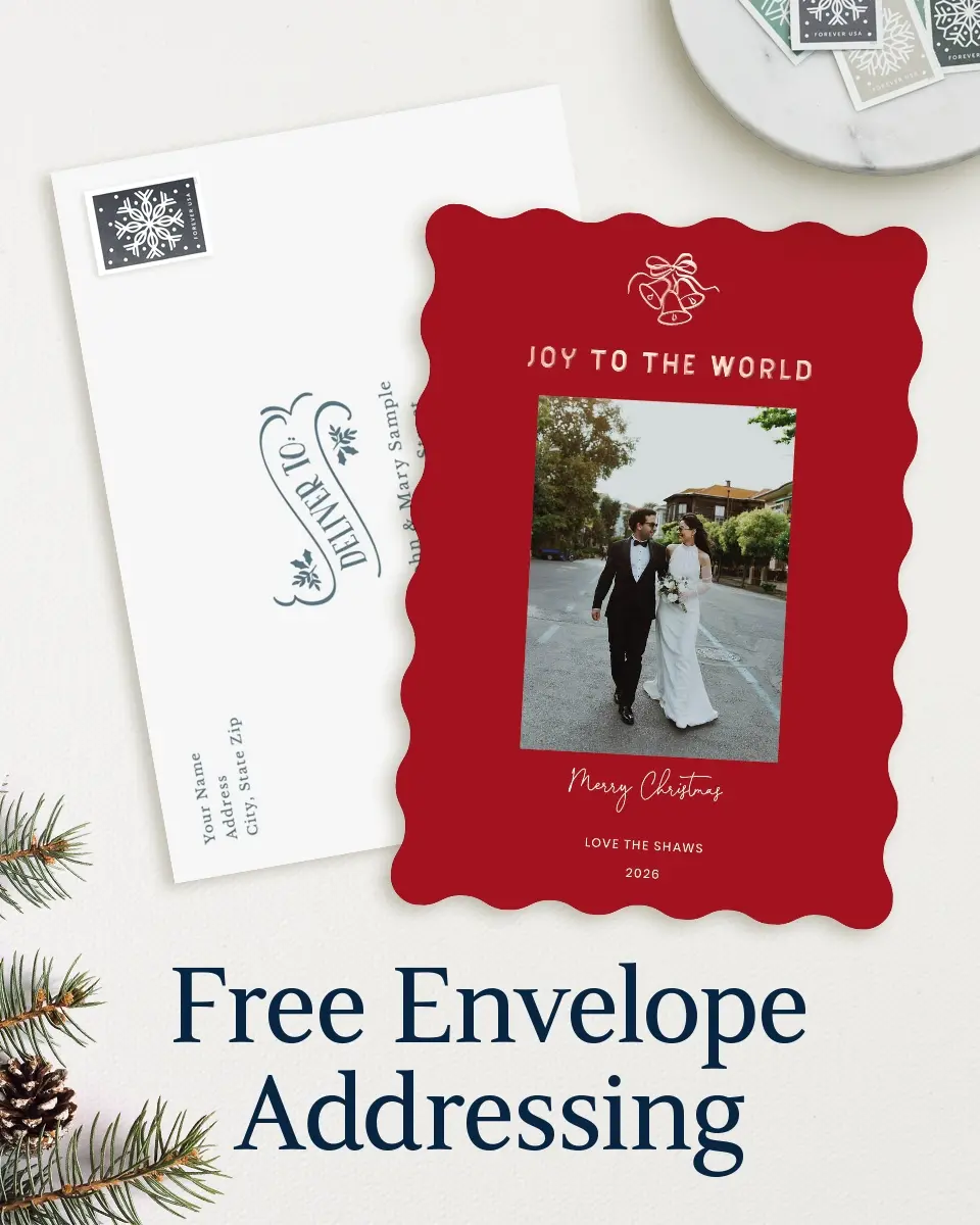 Wavy Christmas Cards