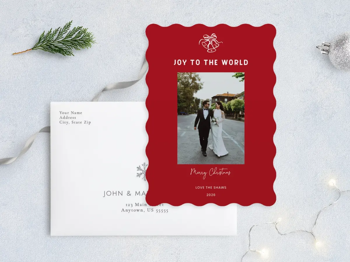 Front with Envelope Design