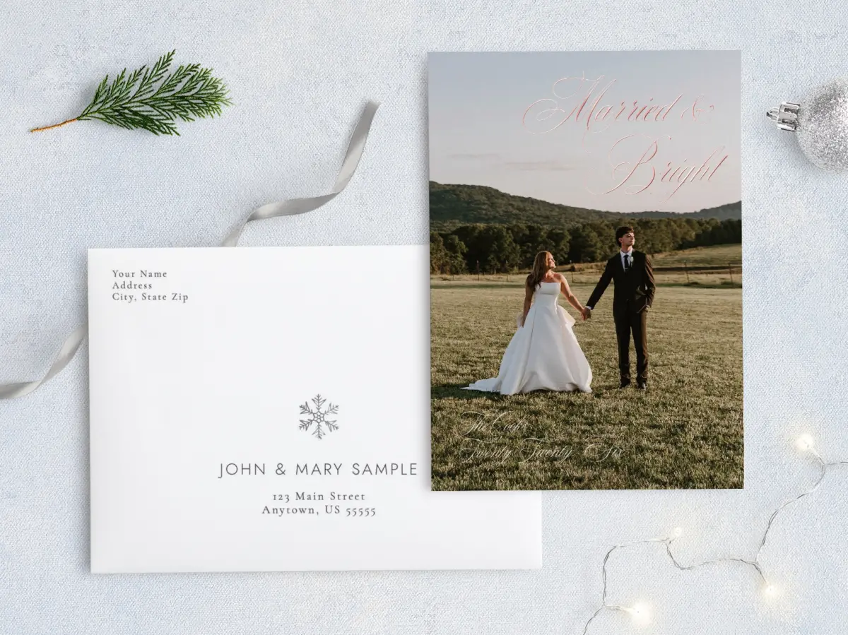 Front with Envelope Design