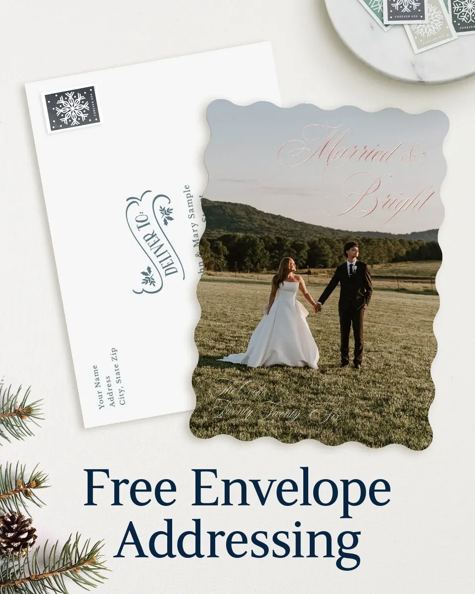 Wavy Christmas Cards