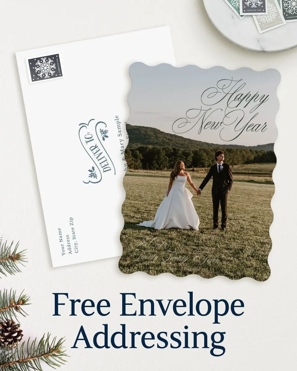 Wavy Christmas Cards