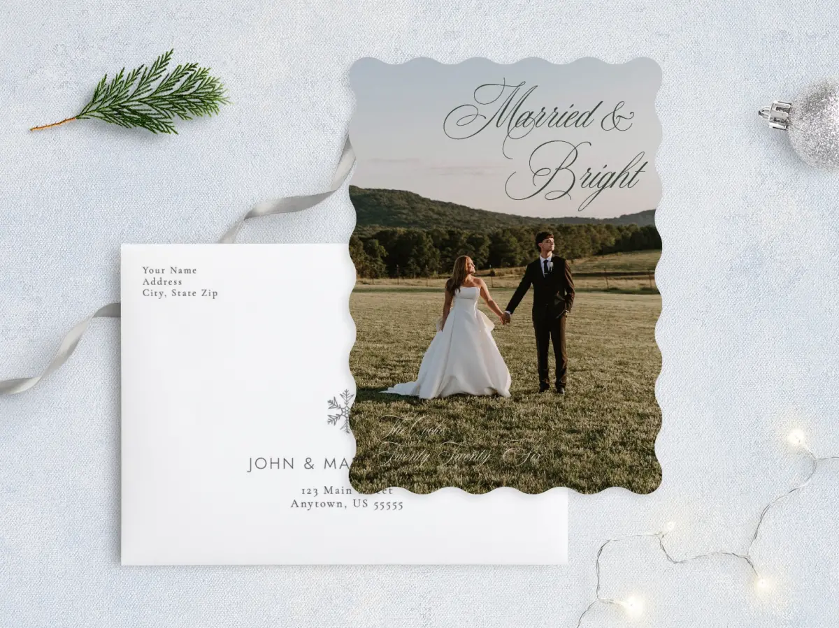 Front with Envelope Design