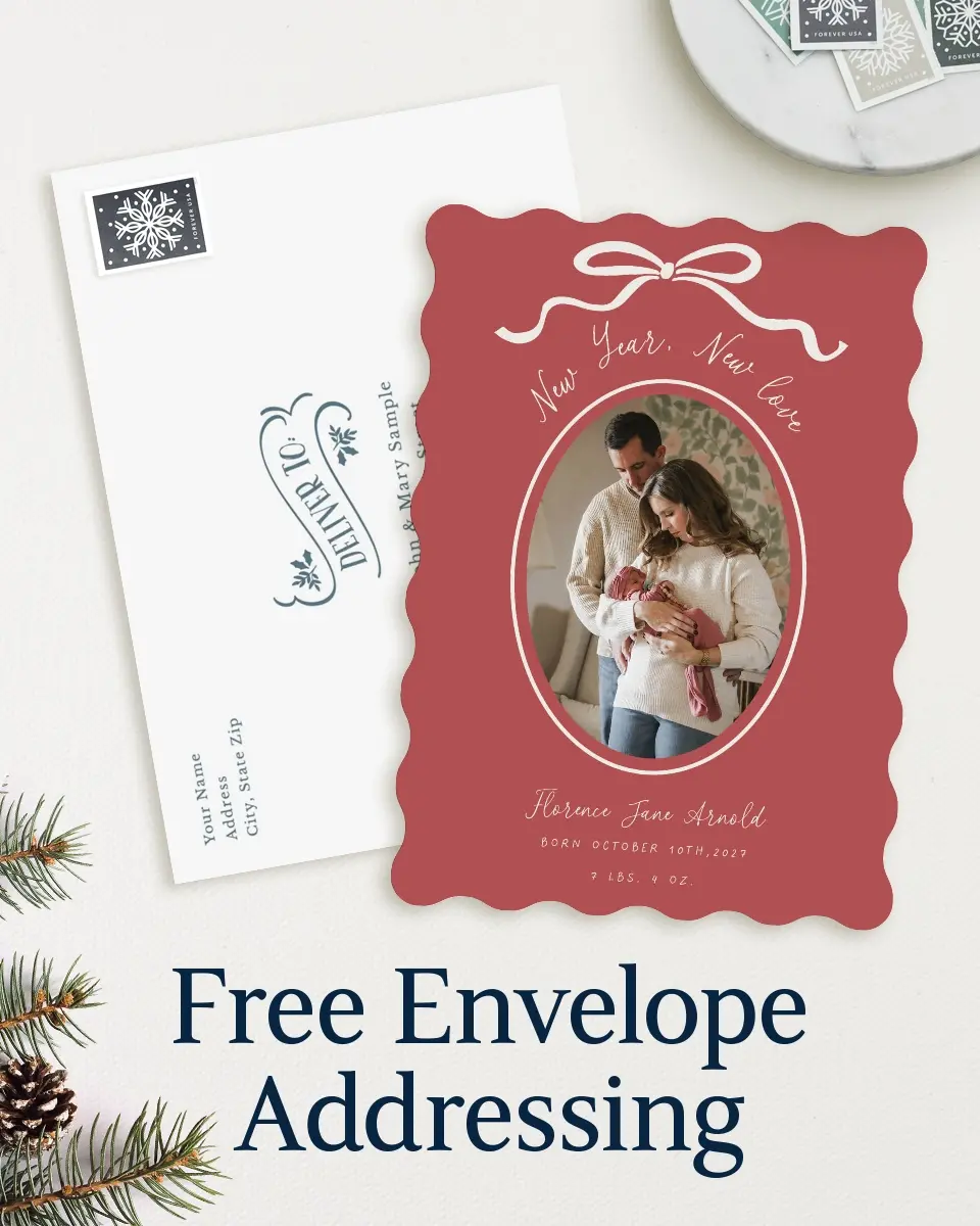 Wavy Christmas Cards