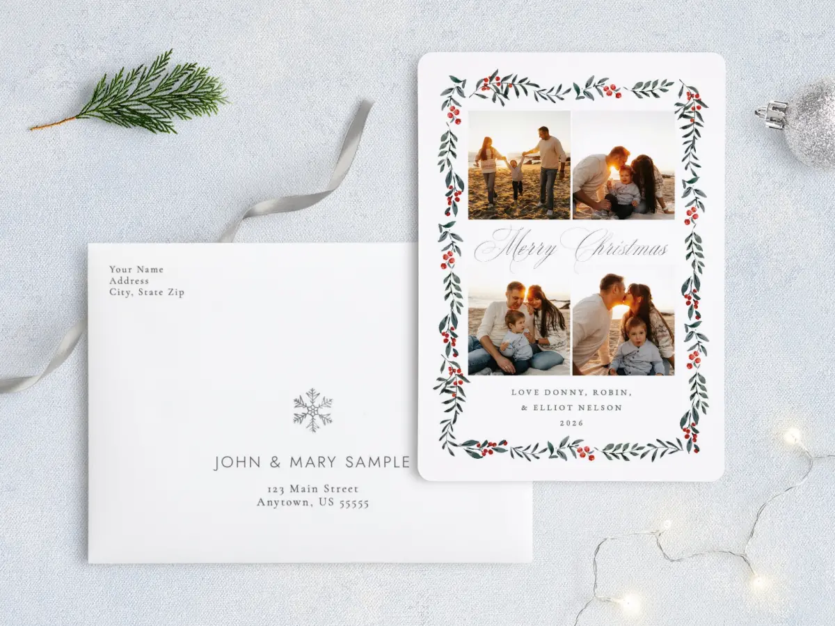 Front with Envelope Design