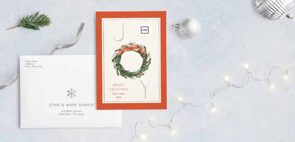 Front with Envelope Design