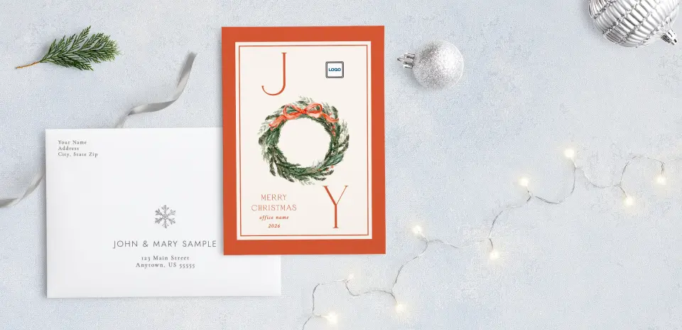 Front with Envelope Design