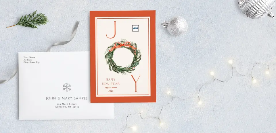Front with Envelope Design