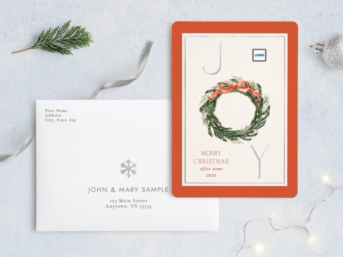 Front with Envelope Design